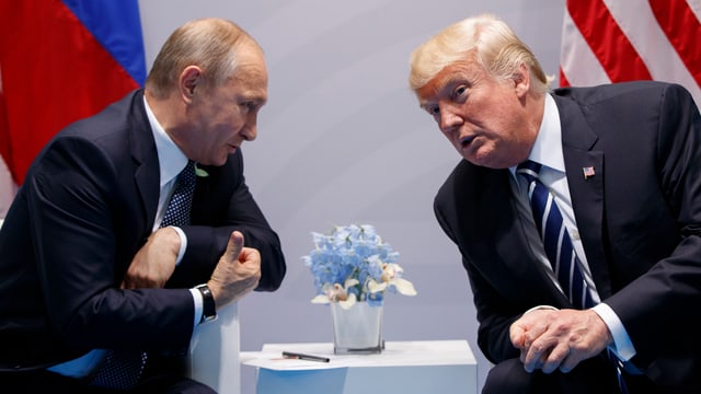 Trump und Putin am G20-Gipfel Trump und Putin am G20-Gipfel