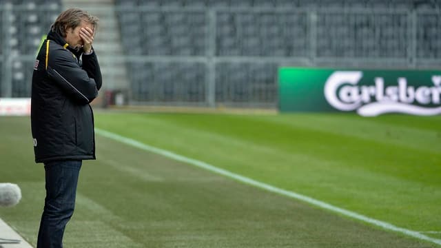 Wie weiter? YB-Trainer Martin Rueda nach der Niederlage gegen Genf-Servette Wie weiter? YB-Trainer Martin Rueda nach der Niederlage gegen Genf-Servette
