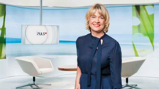 Daniela Lager, Moderatorin «Puls» Daniela Lager, Moderatorin «Puls»