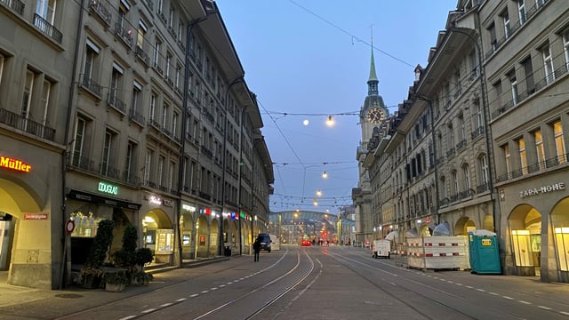 Gasse Bern leer Gasse Bern leer