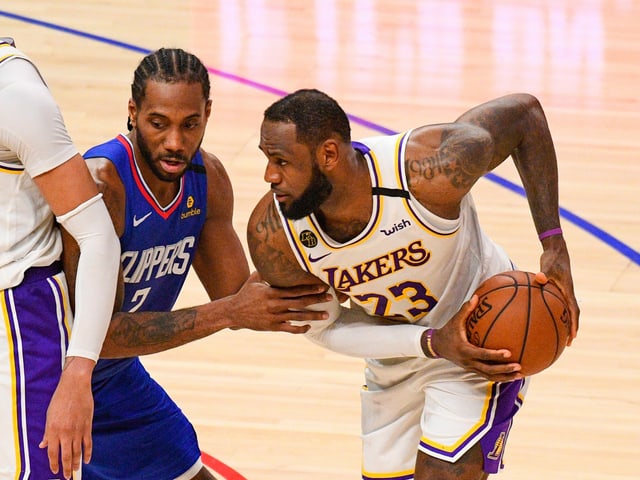 Kawhi Leonards Clippers fordern am 22. Dezember LeBron James' Lakers. Kawhi Leonards Clippers fordern am 22. Dezember LeBron James' Lakers.