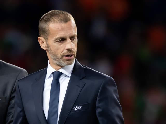 Uefa-Chef Aleksander Ceferin. Uefa-Chef Aleksander Ceferin.