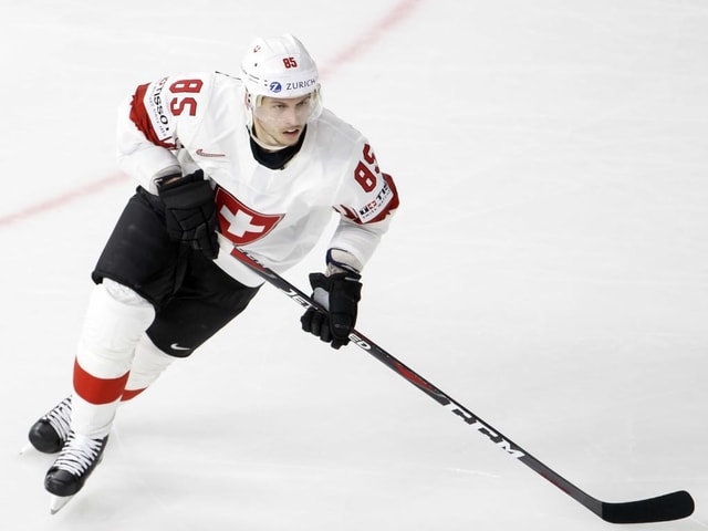 Andrighetto im Schweizer Dress