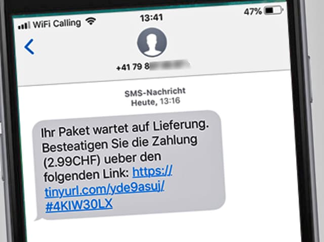 Screenshot eines Smartphones Screenshot eines Smartphones