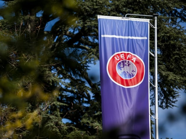 Das Uefa-Flagge Das Uefa-Flagge