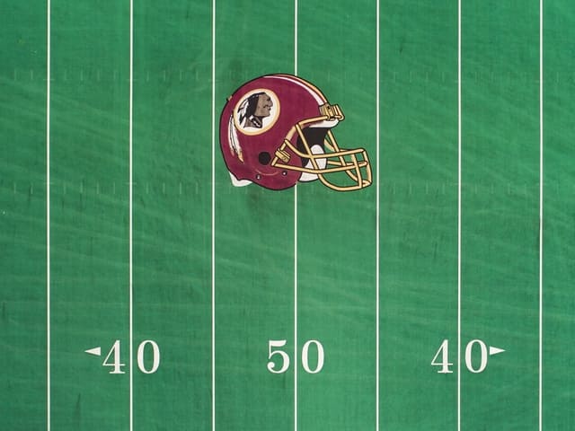 Das Redskins-Logo. Das Redskins-Logo.