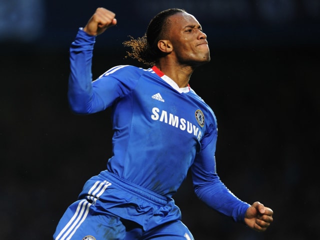 Drogba jubelt