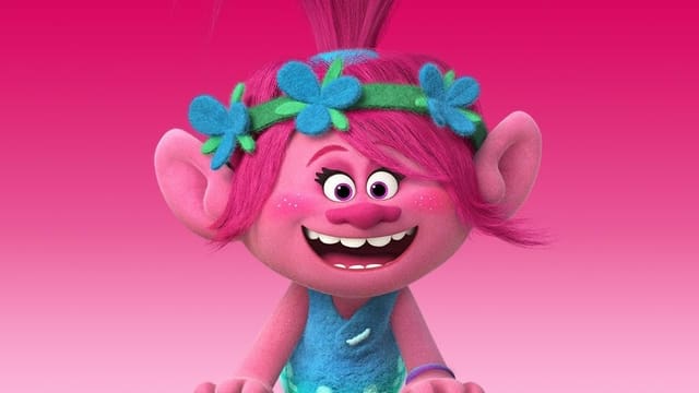 Troll mit pinken Haaren. Troll mit pinken Haaren.