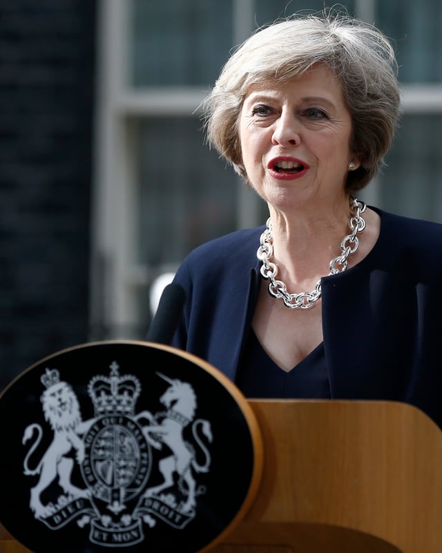 Teresa May. Teresa May.