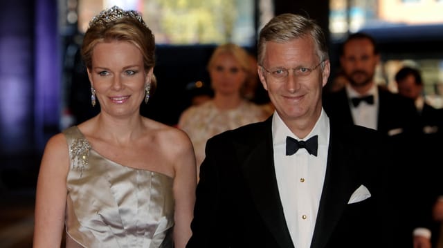 Prinzessin Mathilde und Prinz Philippe Prinzessin Mathilde und Prinz Philippe