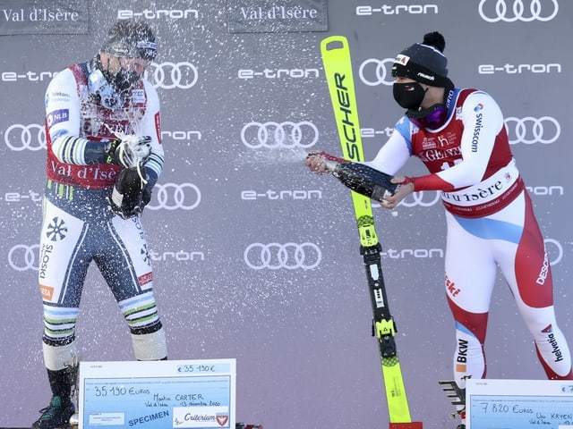 Sieger Martin Cater (links) und der 3. platzierte Urs Kryenbühl. Sieger Martin Cater (links) und der 3. platzierte Urs Kryenbühl.