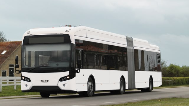 Bild des neuen Elektrobus Bild des neuen Elektrobus