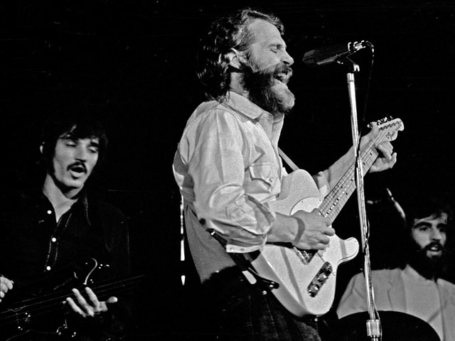 The Band bei einem Auftritt. The Band bei einem Auftritt.