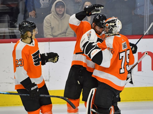 Die Spieler von den Philadelphia Flyers. Die Spieler von den Philadelphia Flyers.
