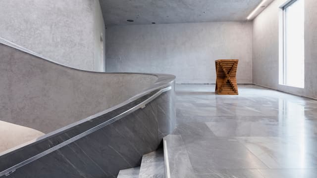 Ein Bild des Neubaus des Kunstmuseum Basel. Ein Bild des Neubaus des Kunstmuseum Basel.