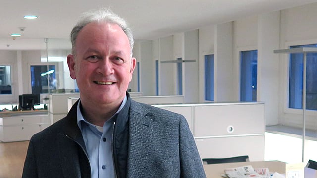 Porträt des Nidwaldner Politikers Joe Christen. Porträt des Nidwaldner Politikers Joe Christen.