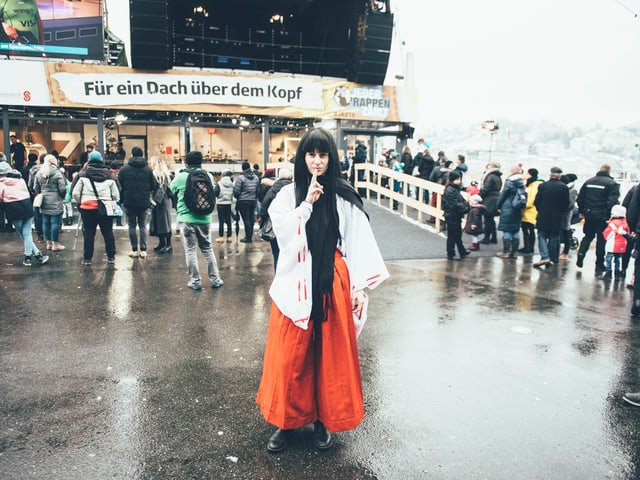 Cosplayerin