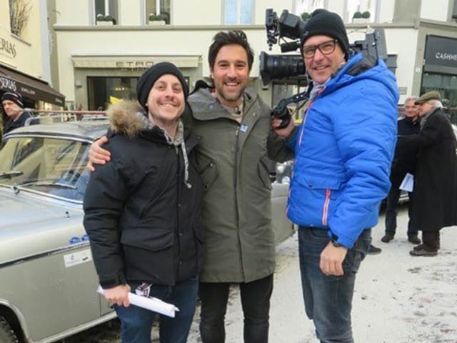 Das Fernsehteam von «Tacho».