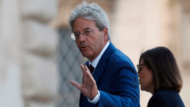 Der frühere Ministerpräsident und wahrscheinliche neue EU-Kommissar Paolo Gentiloni Der frühere Ministerpräsident und wahrscheinliche neue EU-Kommissar Paolo Gentiloni