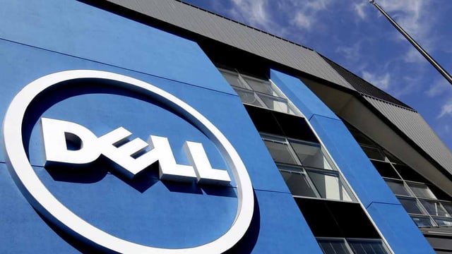 Das Logo von Dell. Das Logo von Dell.