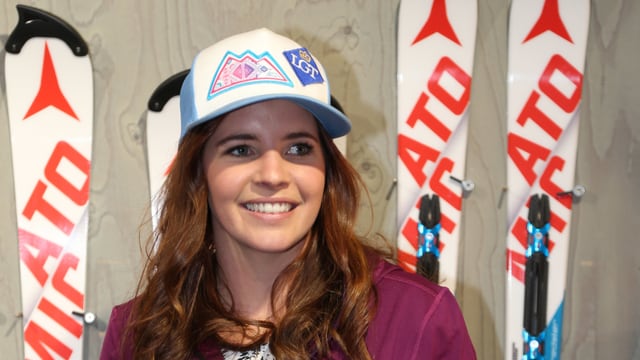 Die Liechtensteinerin Tina Weirather. Die Liechtensteinerin Tina Weirather.