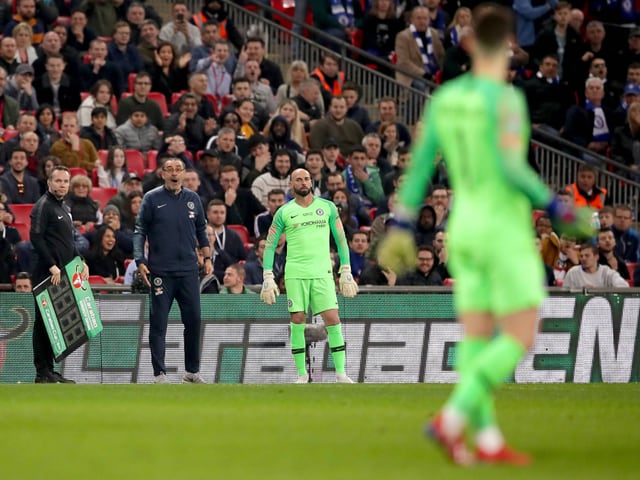 Kepa bleibt im Tor. Kepa bleibt im Tor.