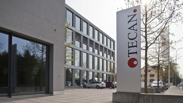 Tecan Hauptsitz in Männedorf Tecan Hauptsitz in Männedorf