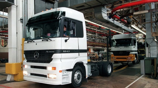 Lastwagen Daimler Lastwagen Daimler