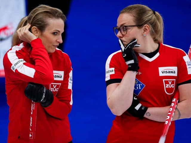 Silvana Tirinzoni und Alina Pätz Silvana Tirinzoni und Alina Pätz
