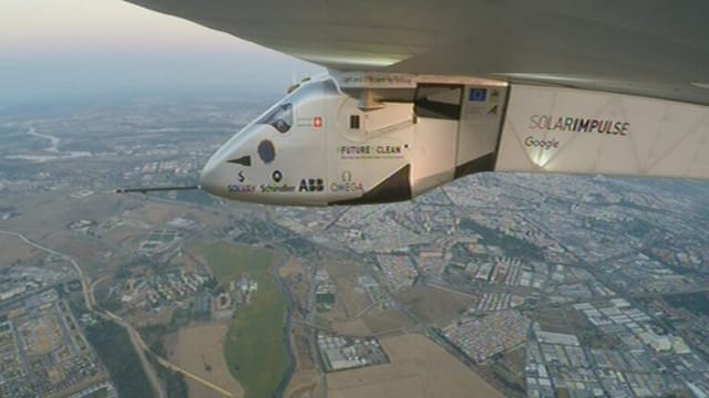 «Here we are, Europe!» – Solar Impulse in Sevilla «Here we are, Europe!» – Solar Impulse in Sevilla