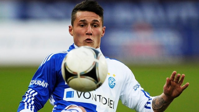 Taulant Xhaka im GC-Dress. Taulant Xhaka im GC-Dress.