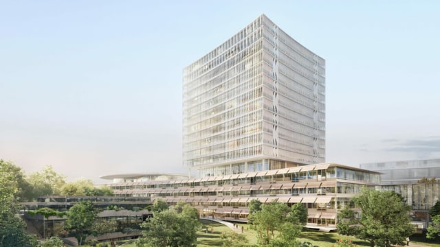 Visualisierung Neubau Unispital Basel Visualisierung Neubau Unispital Basel