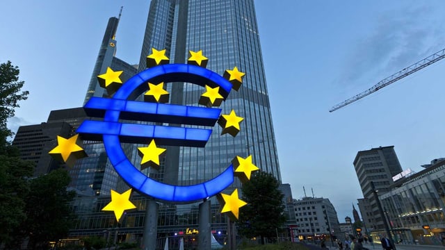 EZB Hauptgebäude in Frankfurt EZB Hauptgebäude in Frankfurt