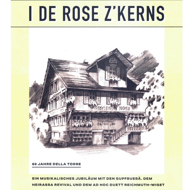 CD Cover zeigt Bleistiftzeichnung der Rose. CD Cover zeigt Bleistiftzeichnung der Rose.