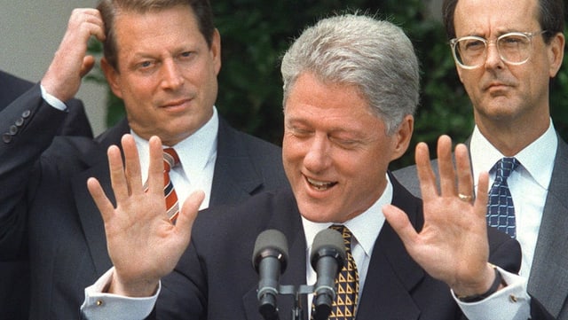 Der ehemalige US-Präsident Bill Clinton