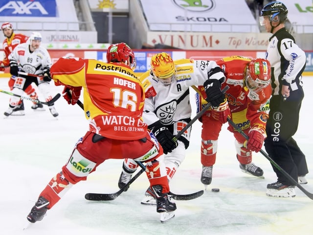 Der EHC Biel hat viele Partien in den Beinen. Der EHC Biel hat viele Partien in den Beinen.