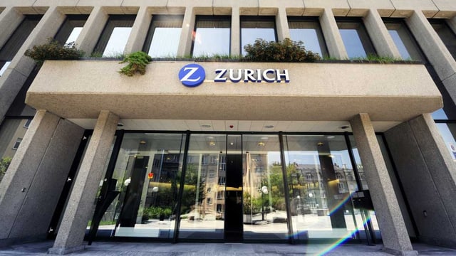 Aussenansicht eines Zürich-Gebäudes. Aussenansicht eines Zürich-Gebäudes.