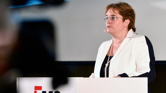 Legt eine erfreuliche Halbjahresbilanz vor: EMS-CEO Magdalena Martullo-Blocher. Legt eine erfreuliche Halbjahresbilanz vor: EMS-CEO Magdalena Martullo-Blocher.