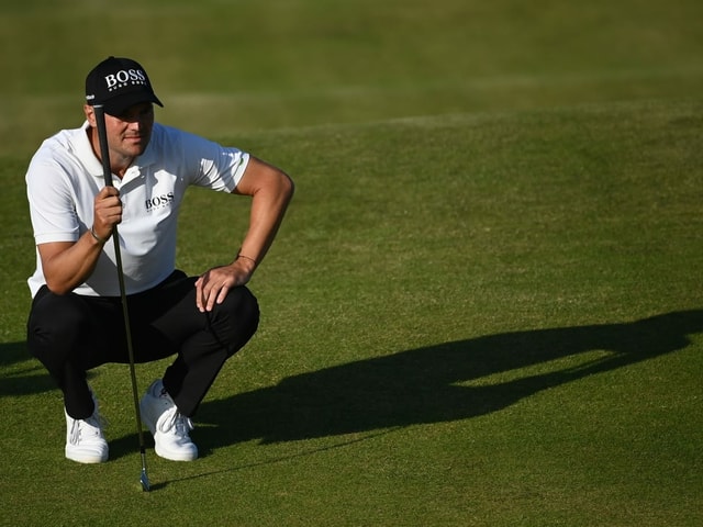 Martin Kaymer auf dem Golfplatz Martin Kaymer auf dem Golfplatz