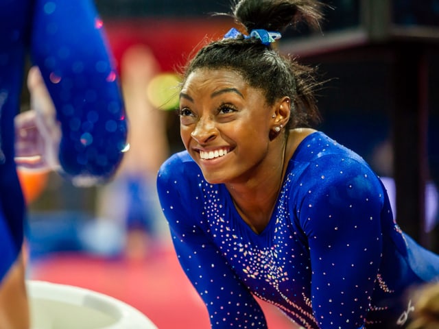 «Titel vergehen, diese Elemente bleiben», sagt Simone Biles. «Titel vergehen, diese Elemente bleiben», sagt Simone Biles.