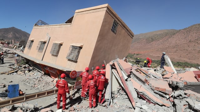 Nach Erdbeben in Marokko: abgelegene Dörfer nur schwer erreichbar