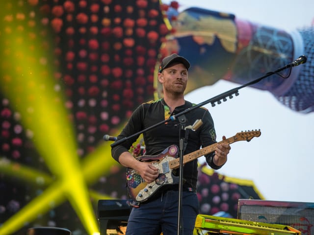 Coldplay live aus dem Letzigrund.