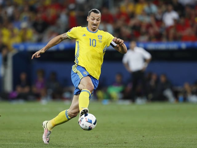 Zlatan Ibrahimovic.
