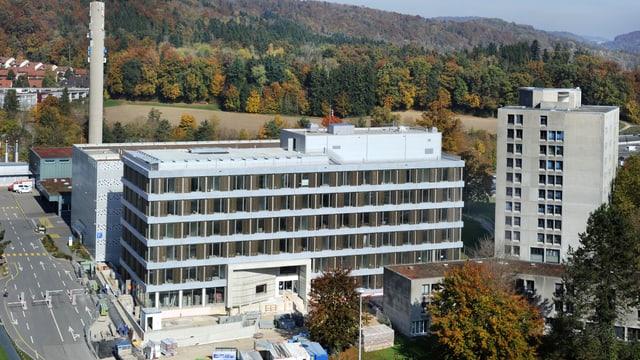 Spitalgebäude. Spitalgebäude.