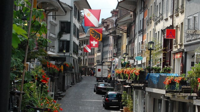 Altstadtgasse in Thun Altstadtgasse in Thun
