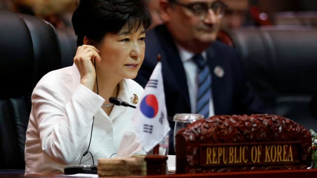Südkorea Präsidentin Park Geun Hye Südkorea Präsidentin Park Geun Hye