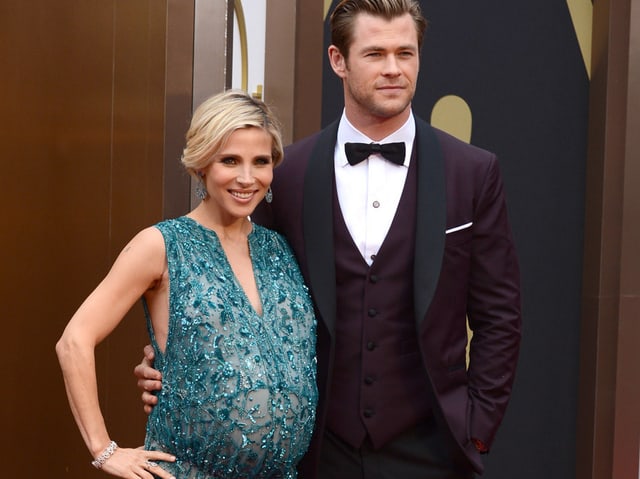 Chris Hemsworth und Elsa Pataky an der Oscar-Verleihung 2014. Chris Hemsworth und Elsa Pataky an der Oscar-Verleihung 2014.