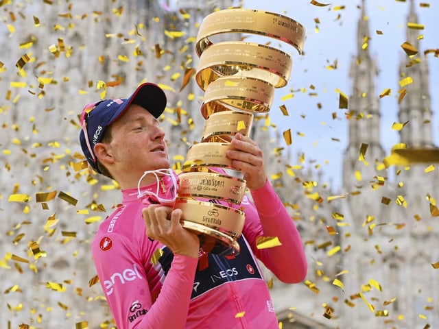 Tao Geoghegan Hart konzentriert sich nach seinem letztjährigen Giro-Sieg heuer ganz auf die Tour de France.