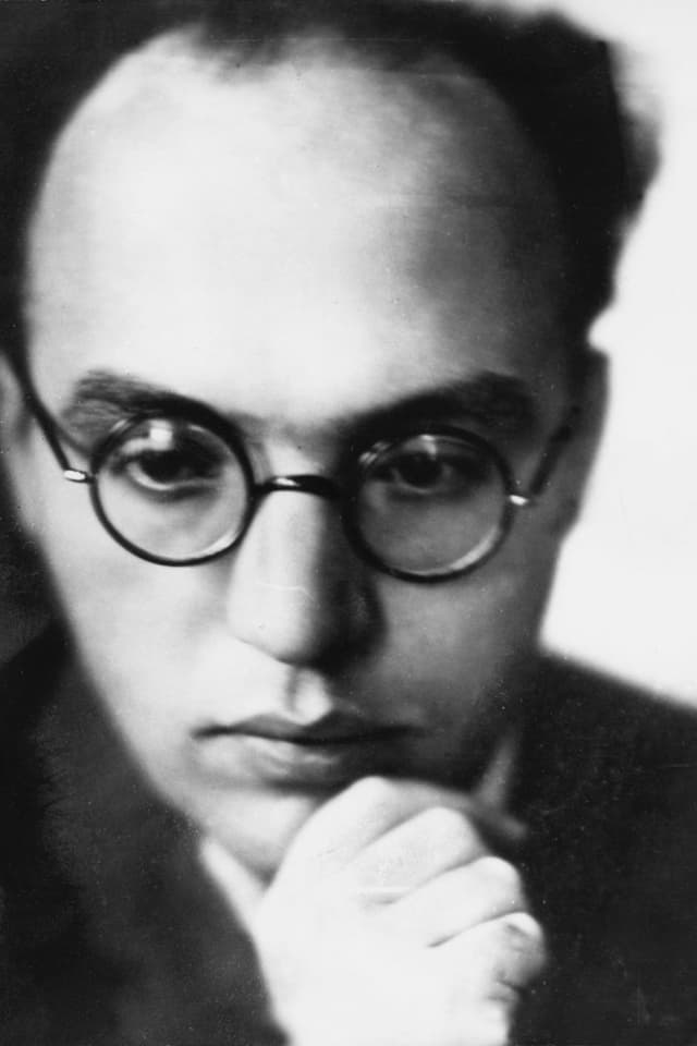 Portrait Kurt Weill in Schwarz-weiss Portrait Kurt Weill in Schwarz-weiss