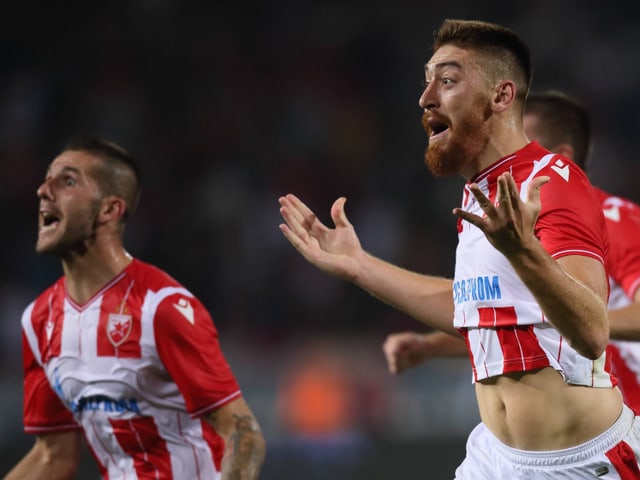 Roter Stern Belgrad ist in der CL-Quali eine Runde weiter und trifft jetzt auf YB. Roter Stern Belgrad ist in der CL-Quali eine Runde weiter und trifft jetzt auf YB.